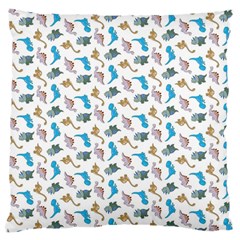 Dinosaurs Pattern Standard Flano Cushion Case (one Side) by ValentinaDesign