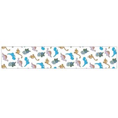 Dinosaurs Pattern Flano Scarf (large)