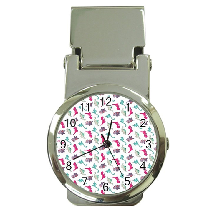 Dinosaurs pattern Money Clip Watches