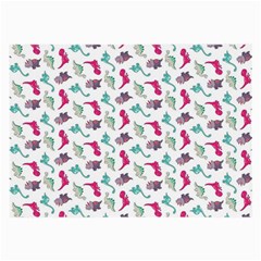 Dinosaurs Pattern Large Glasses Cloth