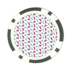 Dinosaurs Pattern Poker Chip Card Guard by ValentinaDesign