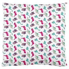 Dinosaurs Pattern Large Cushion Case (one Side) by ValentinaDesign