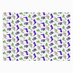 Dinosaurs Pattern Large Glasses Cloth (2-side)