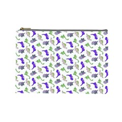 Dinosaurs Pattern Cosmetic Bag (large)  by ValentinaDesign