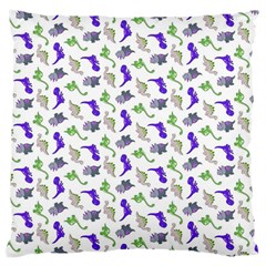 Dinosaurs Pattern Large Cushion Case (one Side) by ValentinaDesign