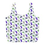 Dinosaurs pattern Full Print Recycle Bags (L)  Front