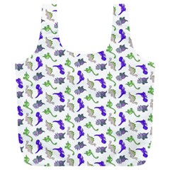 Dinosaurs Pattern Full Print Recycle Bags (l)  by ValentinaDesign