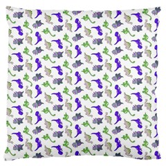 Dinosaurs Pattern Standard Flano Cushion Case (one Side) by ValentinaDesign