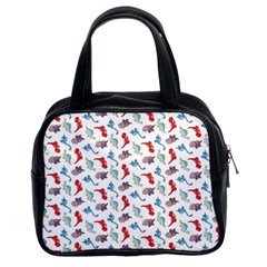 Dinosaurs Pattern Classic Handbags (2 Sides) by ValentinaDesign