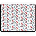 Dinosaurs pattern Fleece Blanket (Medium)  60 x50  Blanket Front