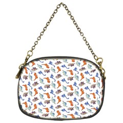 Dinosaurs Pattern Chain Purses (one Side)  by ValentinaDesign