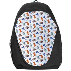 Dinosaurs Pattern Backpack Bag by ValentinaDesign