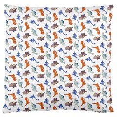 Dinosaurs Pattern Standard Flano Cushion Case (one Side) by ValentinaDesign