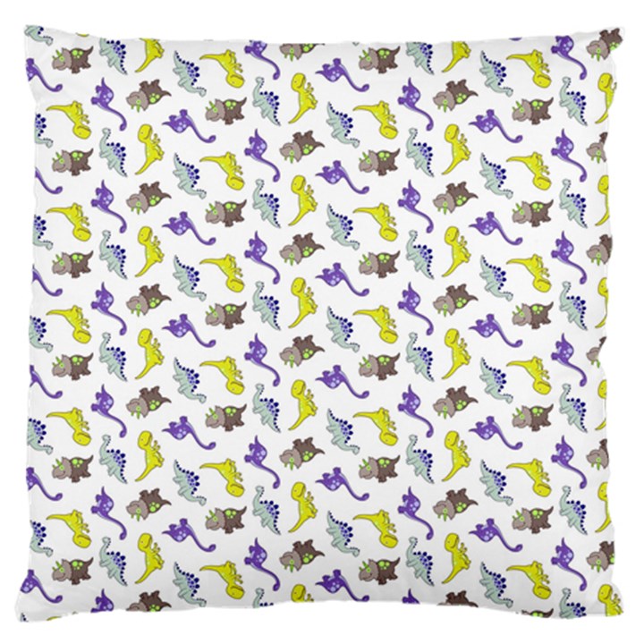 Dinosaurs pattern Standard Flano Cushion Case (Two Sides)