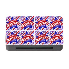 Happy 4th Of July Theme Pattern Memory Card Reader With Cf by dflcprints