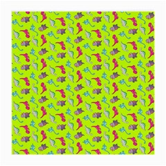 Dinosaurs Pattern Medium Glasses Cloth (2-side) by ValentinaDesign