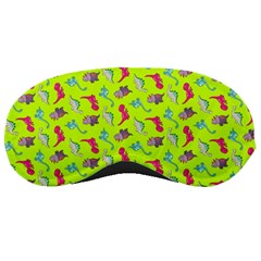 Dinosaurs Pattern Sleeping Masks by ValentinaDesign