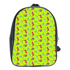 Dinosaurs Pattern School Bags(large)  by ValentinaDesign