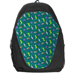 Dinosaurs Pattern Backpack Bag by ValentinaDesign