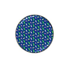 Dinosaurs Pattern Hat Clip Ball Marker (10 Pack) by ValentinaDesign