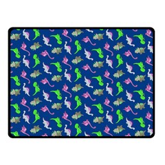 Dinosaurs Pattern Fleece Blanket (small) by ValentinaDesign