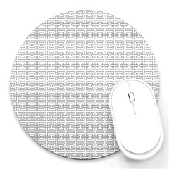 Pattern Round Mousepads by ValentinaDesign