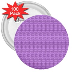 Pattern 3  Buttons (100 Pack)  by ValentinaDesign