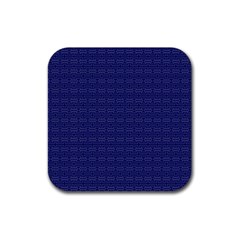 Pattern Rubber Coaster (square)  by ValentinaDesign