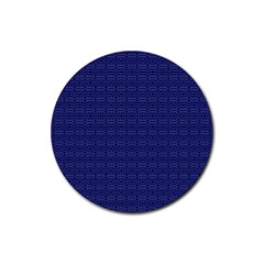 Pattern Rubber Coaster (round)  by ValentinaDesign