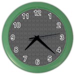 Pattern Color Wall Clocks Front