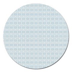 Pattern Magnet 5  (round) by ValentinaDesign