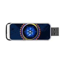 Power Core Portable Usb Flash (one Side) by linceazul