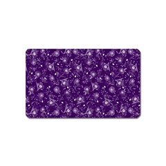 Floral Pattern Magnet (name Card) by ValentinaDesign