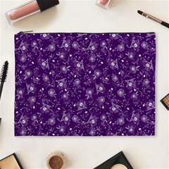 Floral Pattern Cosmetic Bag (xl) by ValentinaDesign