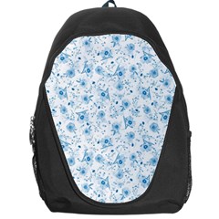 Floral Pattern Backpack Bag by ValentinaDesign