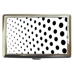 Polka Dot Black Circle Cigarette Money Cases by Mariart