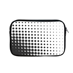 Comic Dots Polka Black White Apple Macbook Pro 13  Zipper Case by Mariart