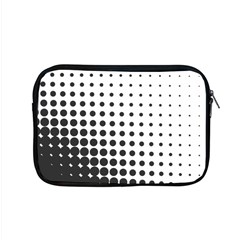 Comic Dots Polka Black White Apple Macbook Pro 15  Zipper Case