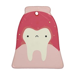 Sad Tooth Pink Bell Ornament (two Sides)