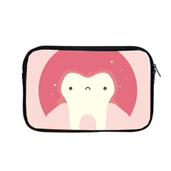 Sad Tooth Pink Apple Macbook Pro 13  Zipper Case by Mariart