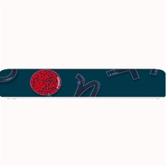 Zodiac Signs Planets Blue Red Space Small Bar Mats by Mariart