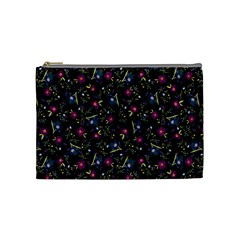 Floral Pattern Cosmetic Bag (medium)  by ValentinaDesign