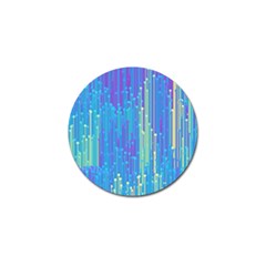 Vertical Behance Line Polka Dot Blue Green Purple Golf Ball Marker by Mariart