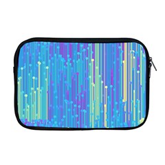 Vertical Behance Line Polka Dot Blue Green Purple Apple Macbook Pro 17  Zipper Case by Mariart