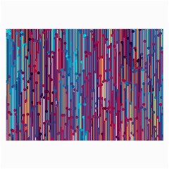 Vertical Behance Line Polka Dot Blue Green Purple Red Blue Black Large Glasses Cloth