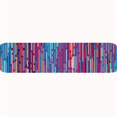 Vertical Behance Line Polka Dot Blue Green Purple Red Blue Black Large Bar Mats