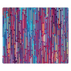 Vertical Behance Line Polka Dot Blue Green Purple Red Blue Black Double Sided Flano Blanket (small)  by Mariart