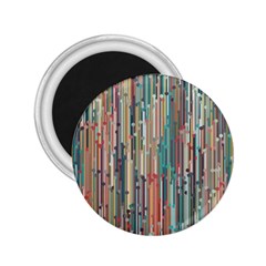 Vertical Behance Line Polka Dot Grey Blue Brown 2 25  Magnets by Mariart