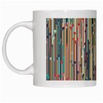 Vertical Behance Line Polka Dot Grey Blue Brown White Mugs Left