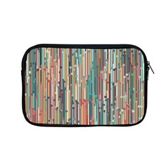 Vertical Behance Line Polka Dot Grey Blue Brown Apple Macbook Pro 13  Zipper Case